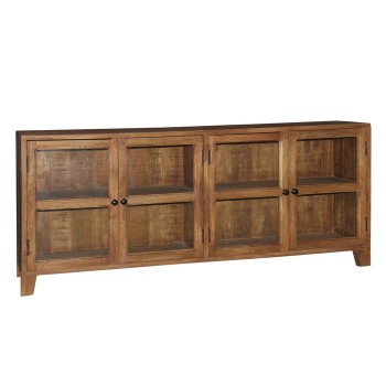 APARADOR NATURAL DE MADERA DE MANGO APARADOR NATURAL DE MADERA DE MANGO