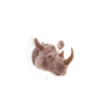 Cabeza Peluche Rinoceronte Cabeza Peluche Rinoceronte