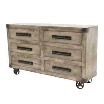 COMODA CONSOLA CON RUEDAS COMODA CONSOLA CON RUEDAS