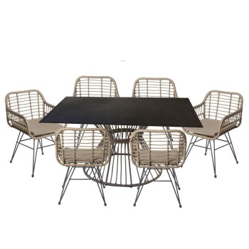 COMEDOR ARIKI 6 PAX COMEDOR ARIKI 6 PAX